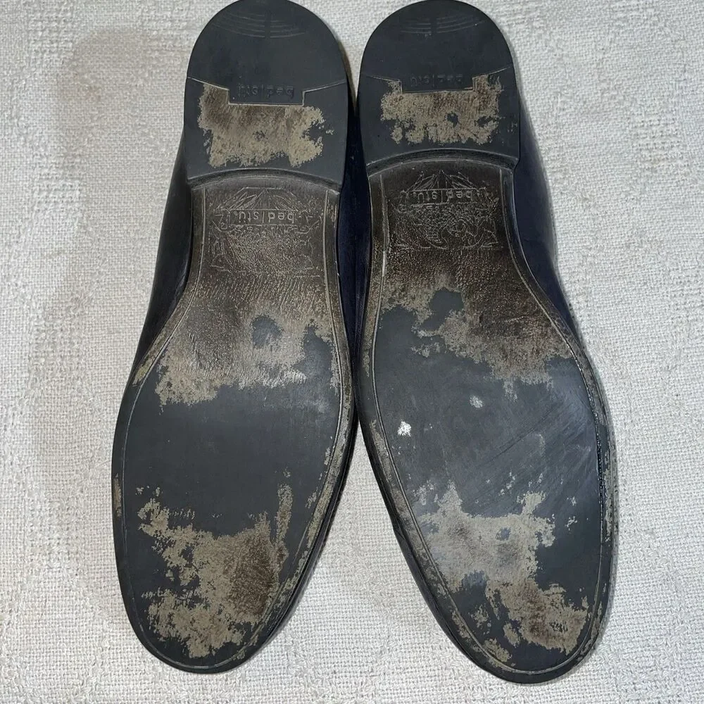 Bed-Stu Men’s Casual Loafers Size 11 M Black Leather Going Out Party Comfort
